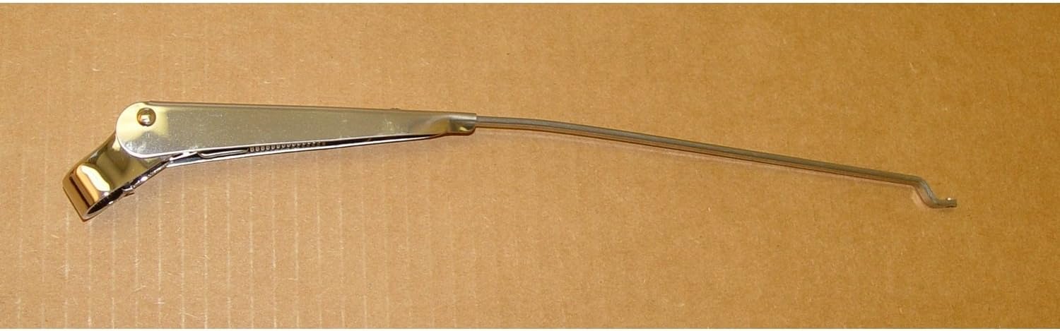 Omix-Ada | 19710.01 | Windshield Wiper Arm, Stainless Steel | OE Reference: 5758005 | Fits 1968-1986 Jeep CJ