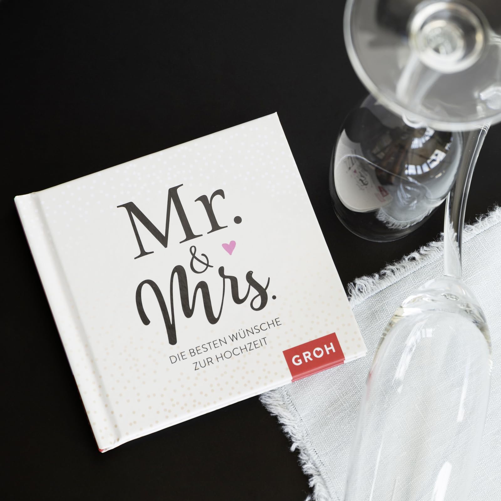 Mr. & Mrs.: Die besten Wünsche zur Hochzeit