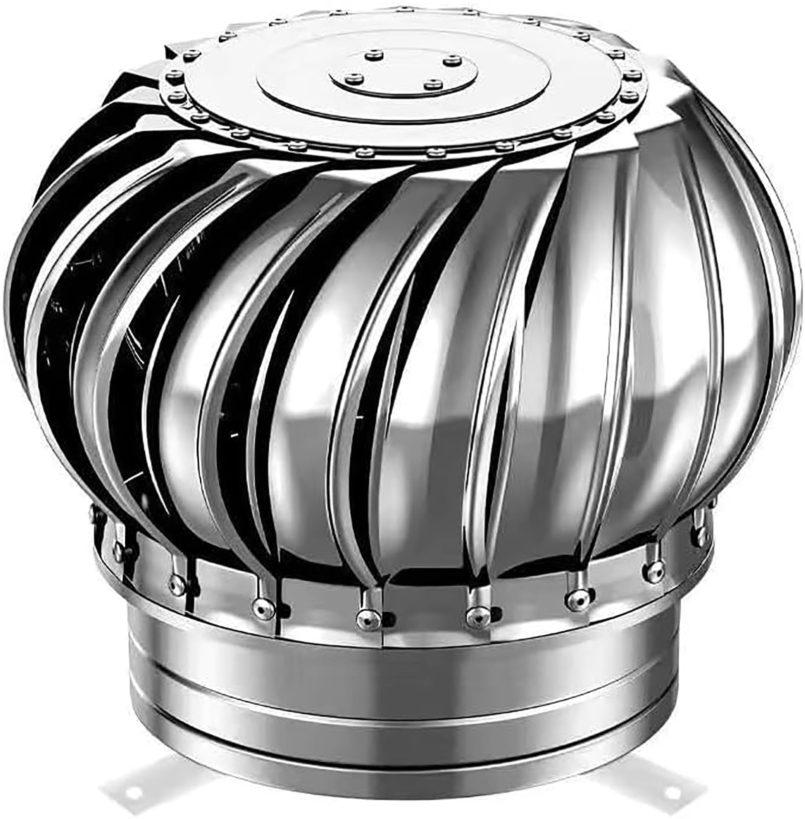 Ventilation pour toits et warehouses extracteur d'air de cheminée turbine 300mm