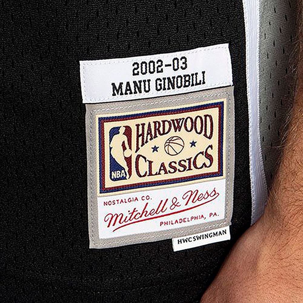 Manu Ginobili Maglia Scambista San Antonio Spurs 2002-03