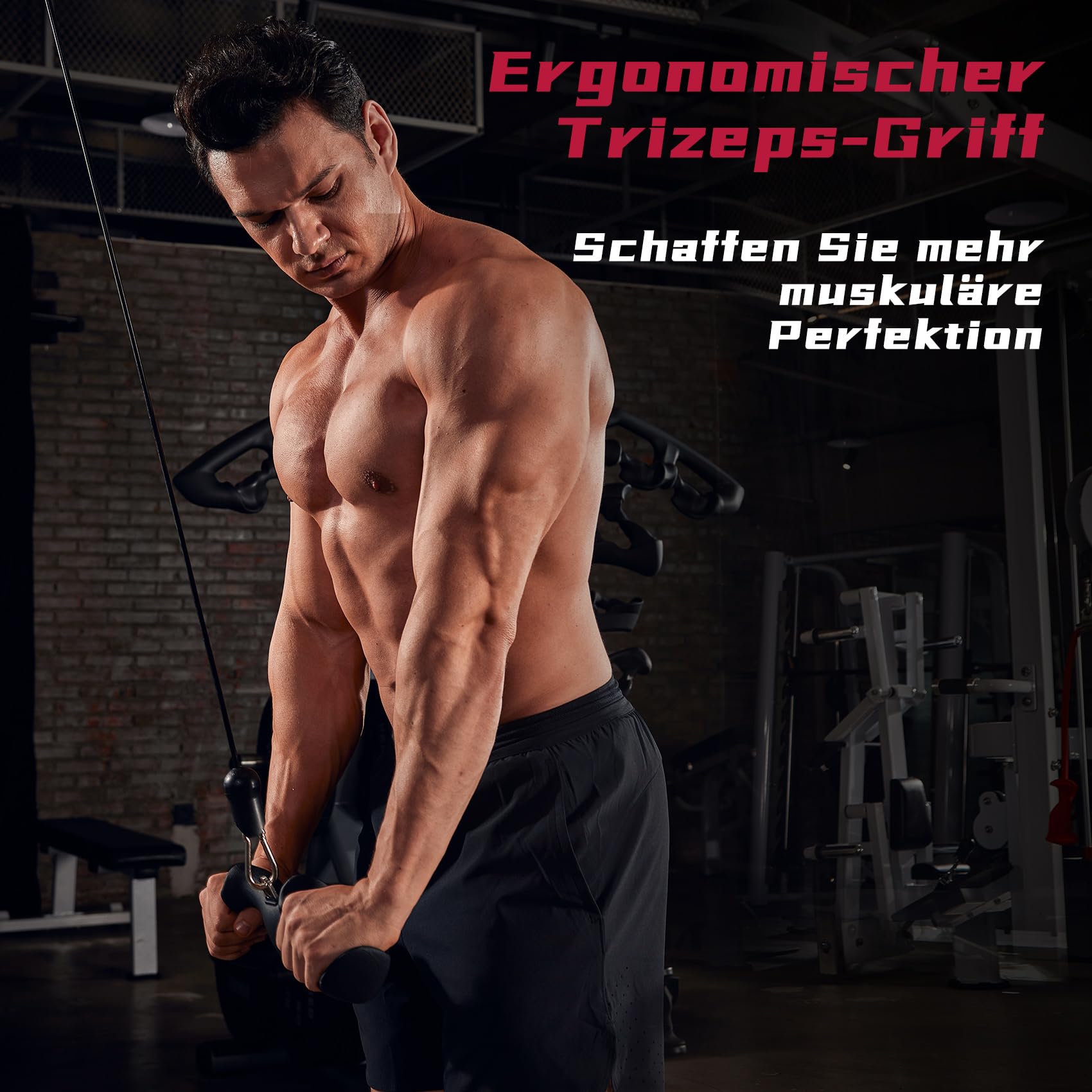 Ergonomische Krafttraining Anbaugeräte für Indoor krafttraining für Brust, Bizeps, Trizeps, Deltoid, Rüchen, Bauch, für Kraftstation, Smith Rack, Anti-Hornhaut