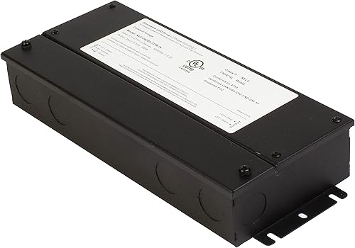 Miniatura 7 de Controlador regulable Triac de 24 V con certificación UL de 200 W, 110 V - 277 V, transformador de CA, fuente de alimentación de voltaje constante