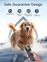 Vista 7 de Collar de entrenamiento para perros con control remoto, collar inteligente de choque para perros con 3 modos de entrenamiento e iconos