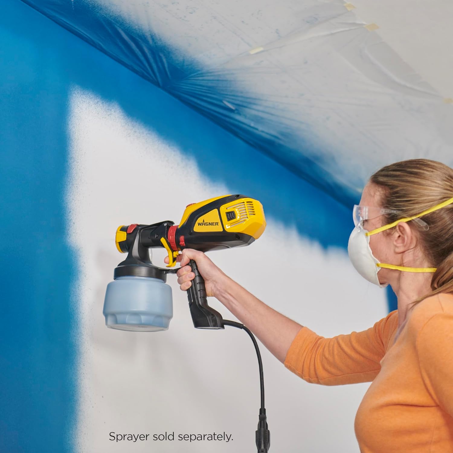 Wagner Spraytech 0520006 iSpray Front End Nozzle for Painting Broad Interior or Exterior Surfaces with unthinned coatings, Use with Most Wagner HVLP Sprayers