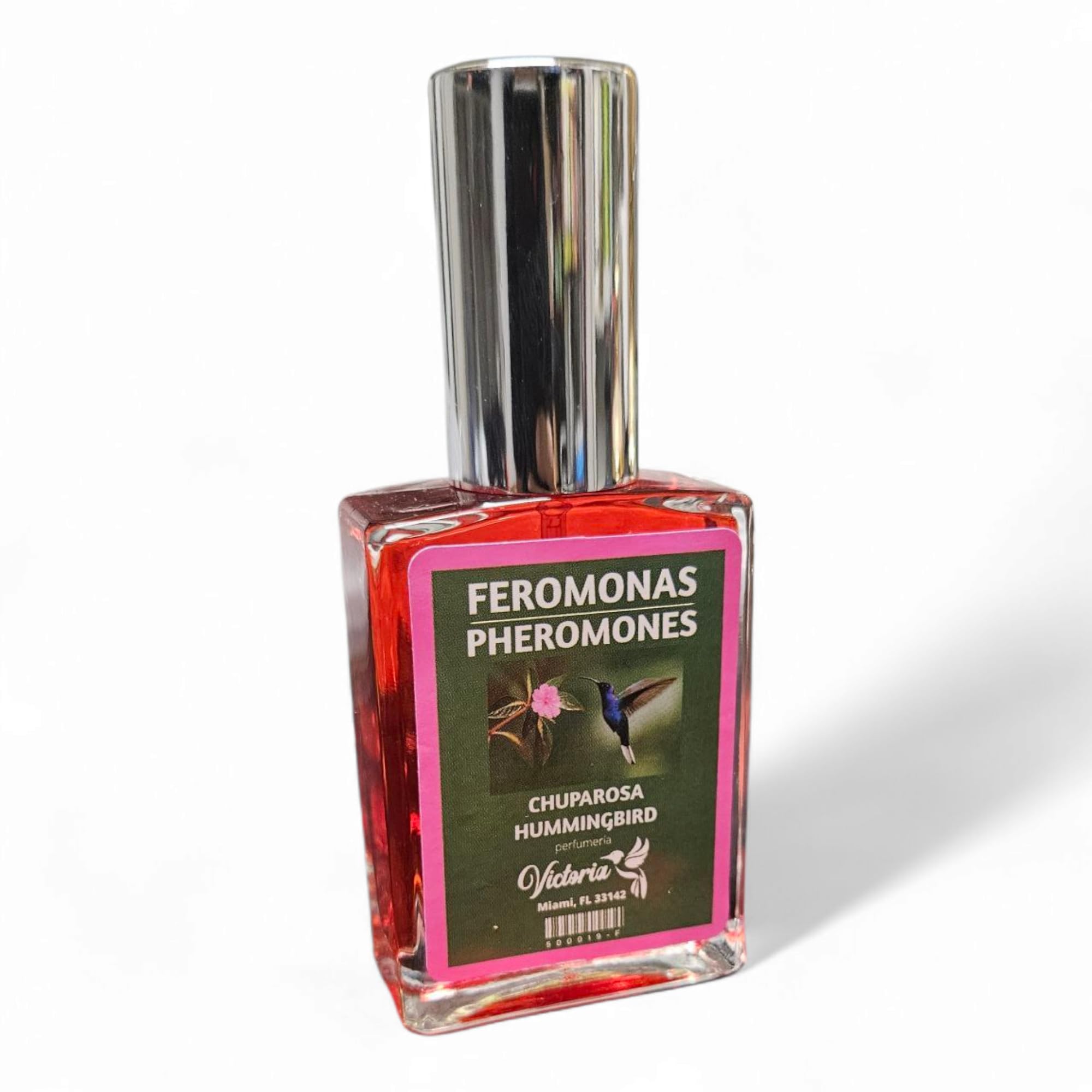 Pheromone Perfume Chuparosa Hummingbird - Feromonas Amorosas - Attraction Oil by Victoria - Unisex Fragrance 1oz Bottle