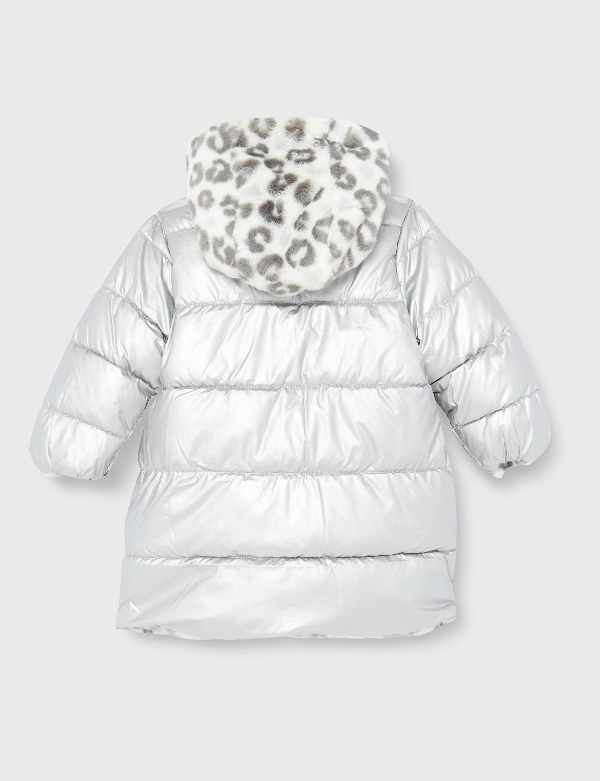 Chicco Baby-Mädchen Wendbare Jacke Steppjacke