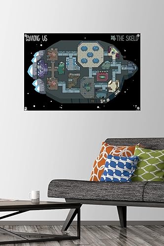Miniatura 2 de Among Us - Póster de pared con pinza.