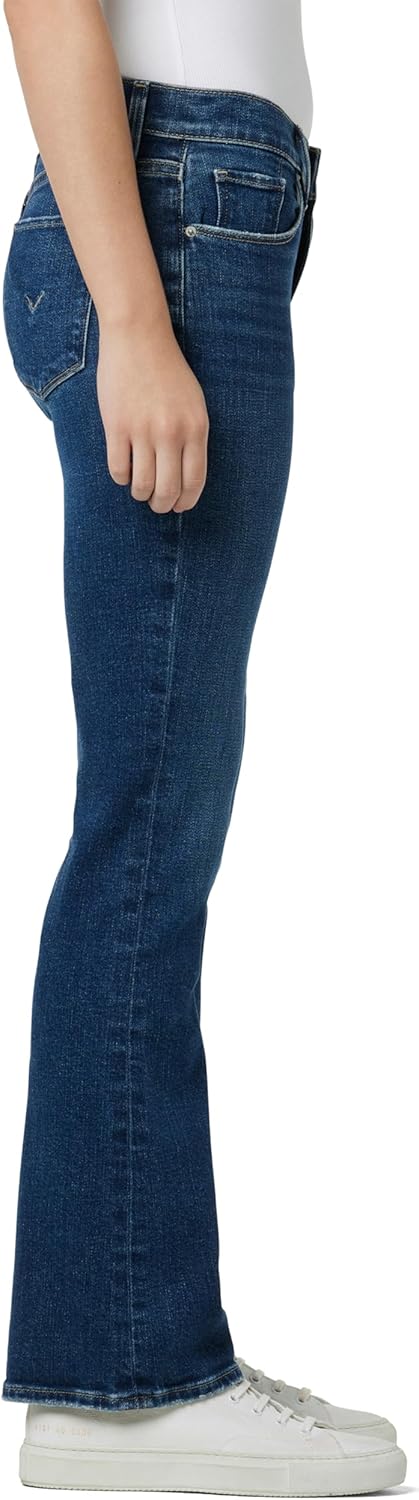 Hudson Womens Nico Mid-Rise Bootcut Barefoot Jean - Image 2