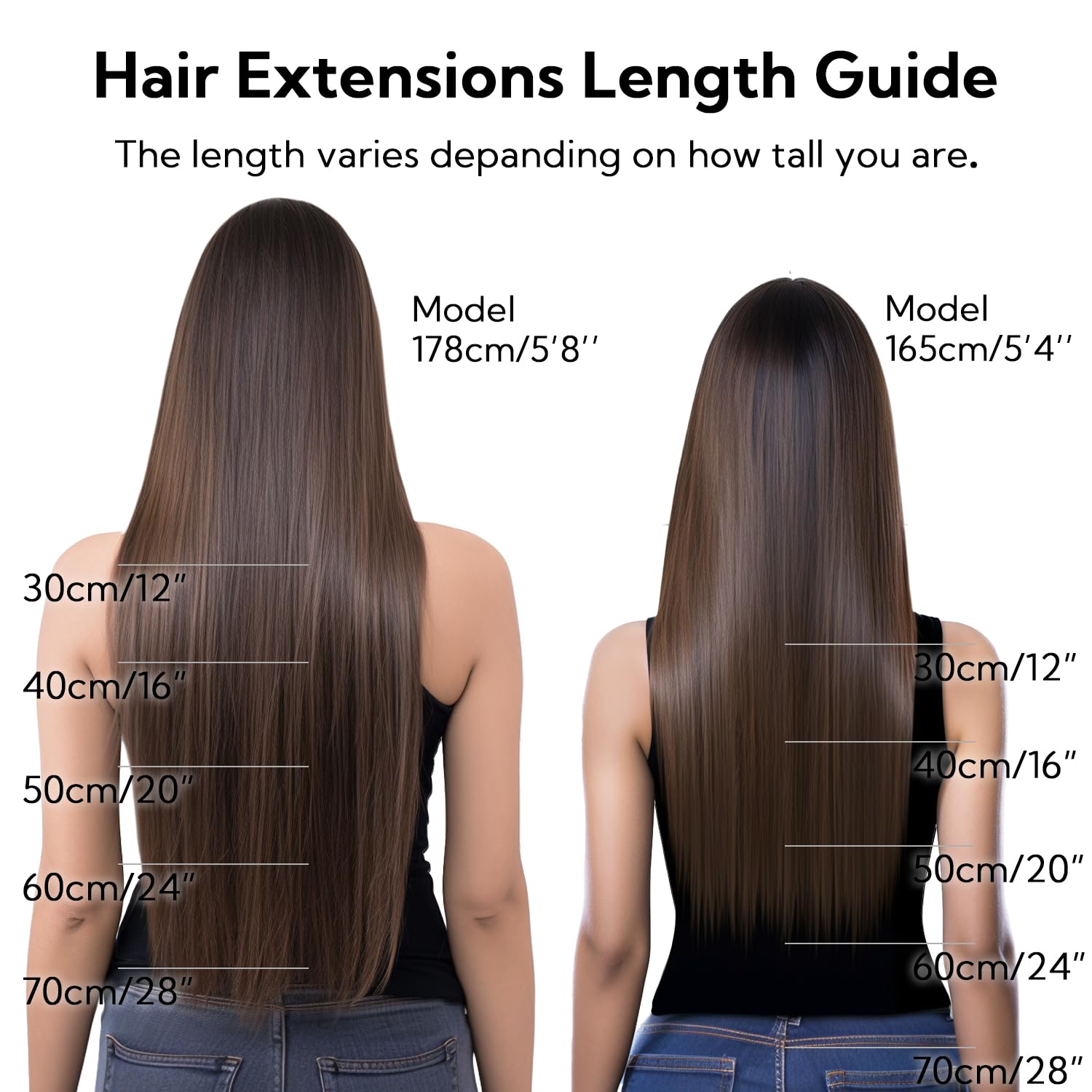 22 Inch Hair Extensions Length