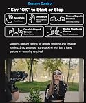 FeiyuTech SCORP 3 KIT Gimbal Stabilizer for DSLR Mirrorless Camera,Built-in AI Tracking,3-Axis Gimbal for Sony/Canon/Nikon/Fujifilm, Max 5.51lbs,Touch Screen, Native Vertical Shooting with Case