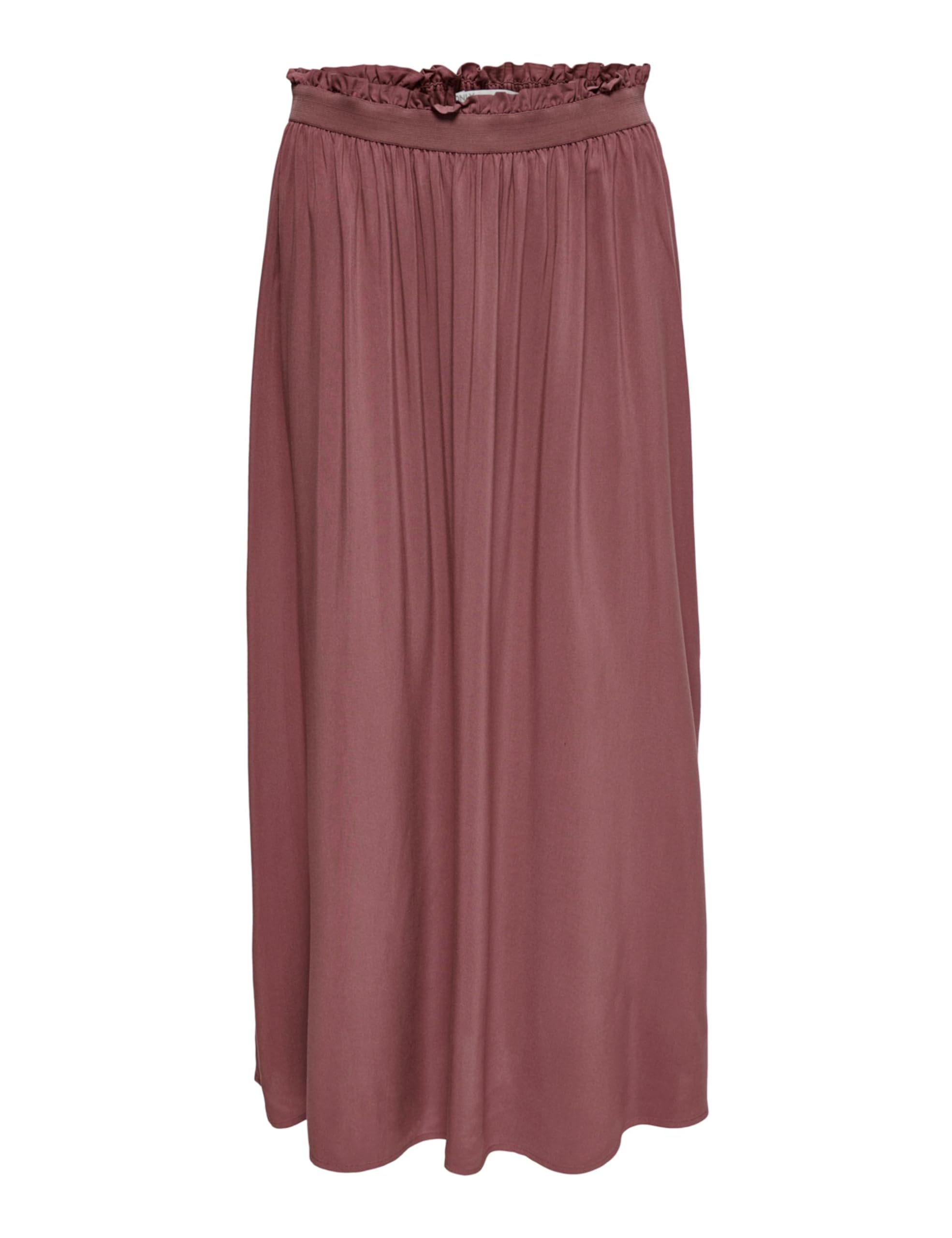 ONLY Women's Plain Maxi Skirt, Rose Brown., XS