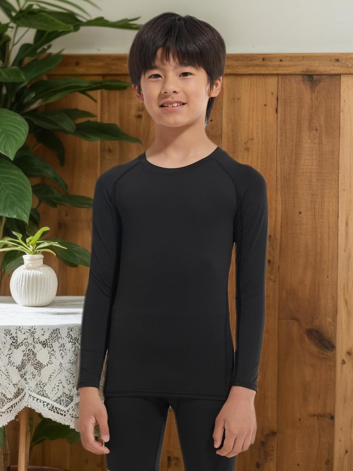 YUSHOW Boys Compression Sets Shirts & Pants Tights Quick Dry for Basketball Running Leggings Athletic Sports - Image 5