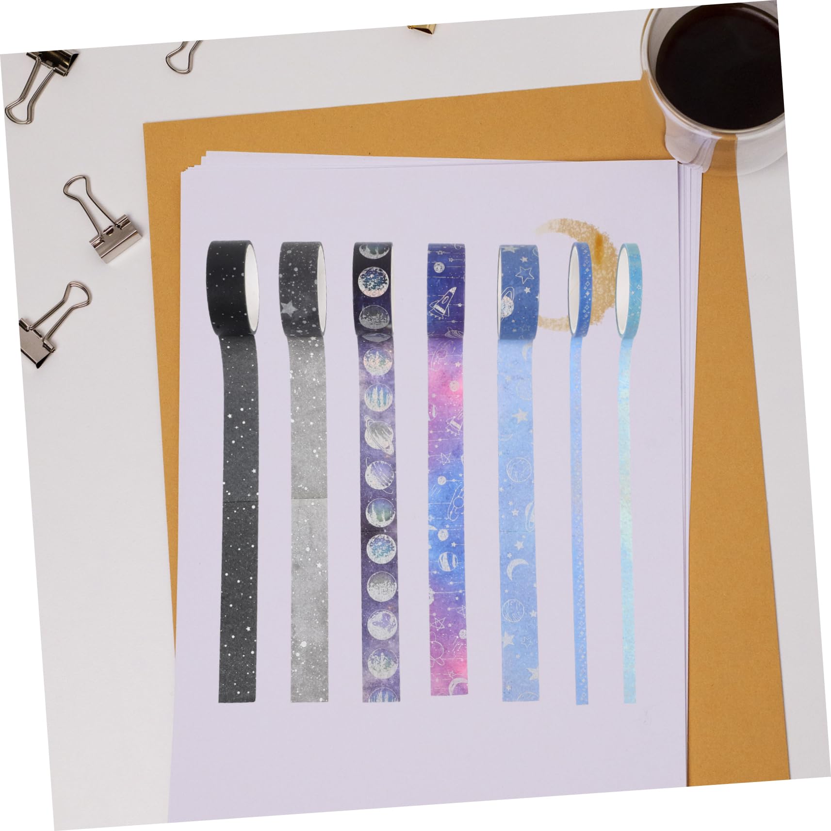 DOITOOL 4 Sätze Washi Tape Diy Scrapbooking Klebeband Mit Einzigartigem Design Für Bastelprojekte Notizbücher Kalender Und 19 Rollen * 4