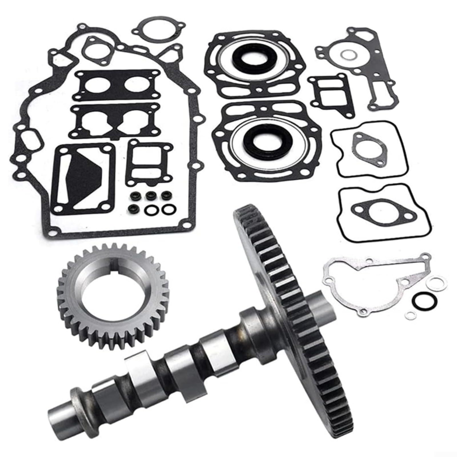 Kit albero a camme e ingranaggi cilindrici 12044-0803 59051-2112 AM124510 per motori Kawasaki Mule 2500-4010 FD620D, per manutenzione giardino esterno