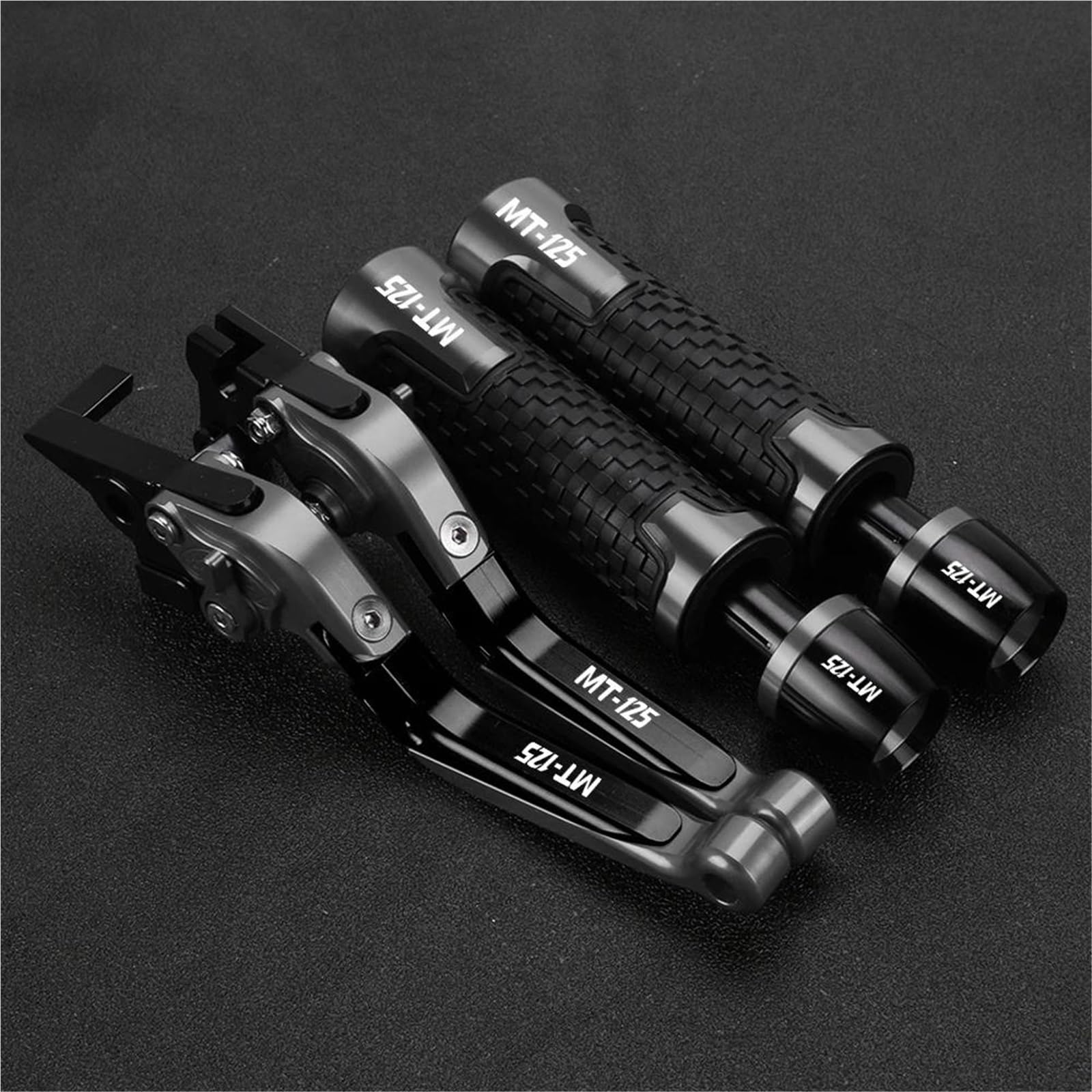 Kit guidon et leviers de rechange haut de gamme Black3 pour moto Y-AMAHA MT-125 2014-2018
