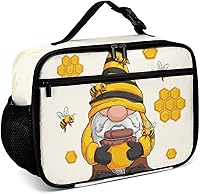 Vista 9 de Lonchera reutilizable de fútbol americano, bolsa de almuerzo aislada, bolsa enfriadora, lonchera para comida y alimentos, bolsa de mano