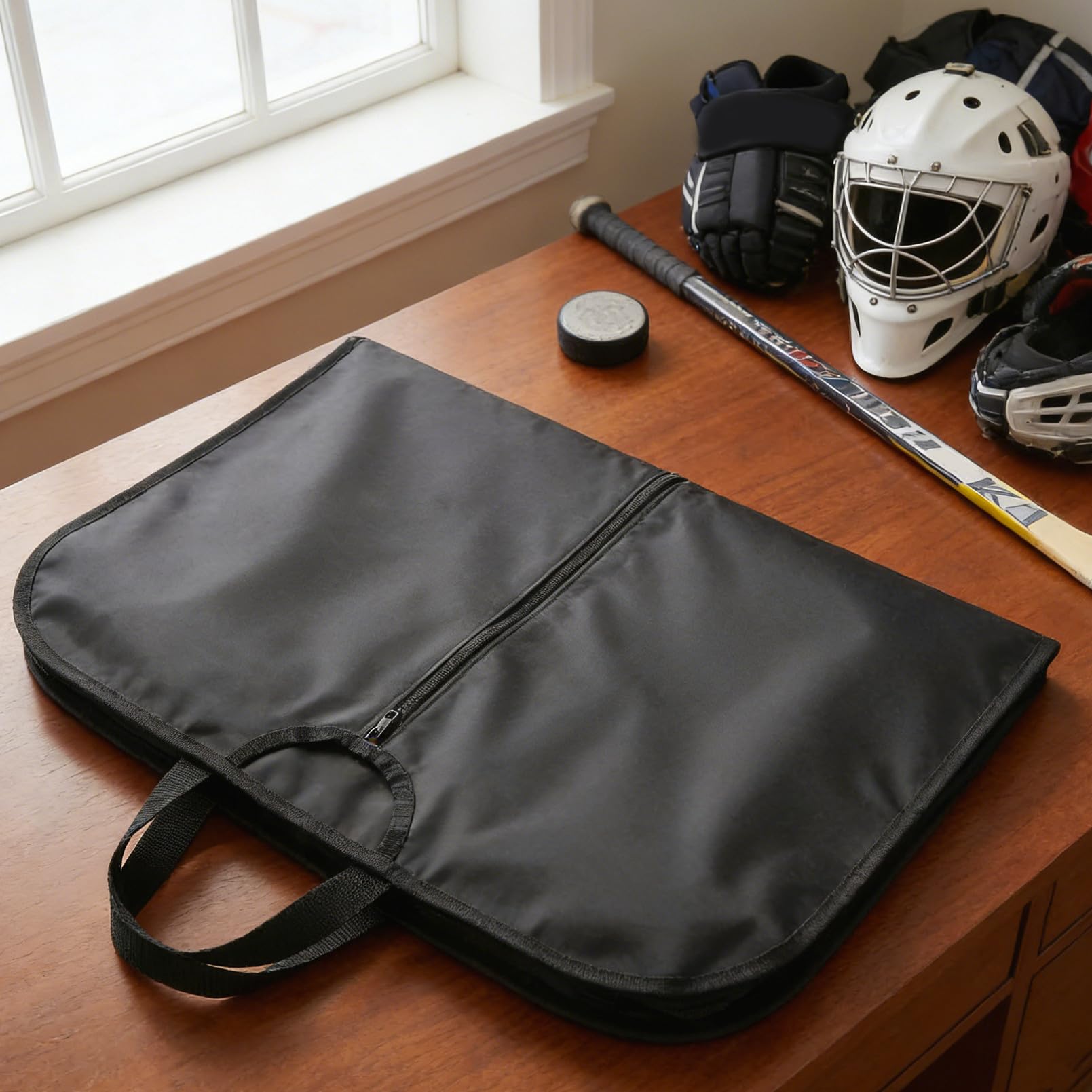 IMIKEYA Borsa Porta Abiti da Viaggio Pieghevole Organizer Vestiti Trasporto Camicia Cappotto Stoccaggio Armadio Borsone Viaggio Calcio
