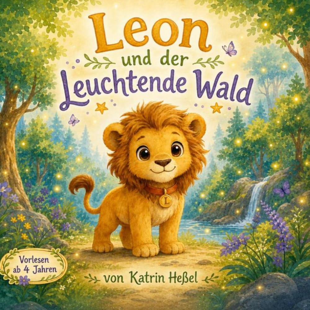 Leon und der leuchtende Wald | Bilderbuch ab 4 Jahren über Mut und Freundschaft | Vorlesegeschichte für Kindergarten und zuhause: Eine warme Gute-Nacht-Geschichte über das kleine Licht in uns.