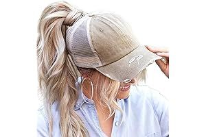 Womens Pony Hat - Don't Let A Ponytail Ruin Your Baseball Hat Day