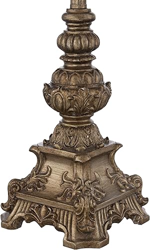 Miniatura 3 de Regency Hill Juliette - Juego de 2 lámparas de mesa estilo rústico francés tradicional francés, de 36.5 pulgadas de alto, con base ornamentada de