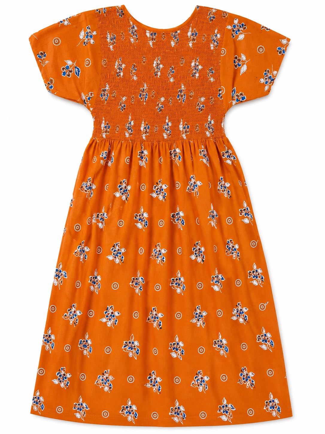 Nighty with Side Pocket Orange-image-37