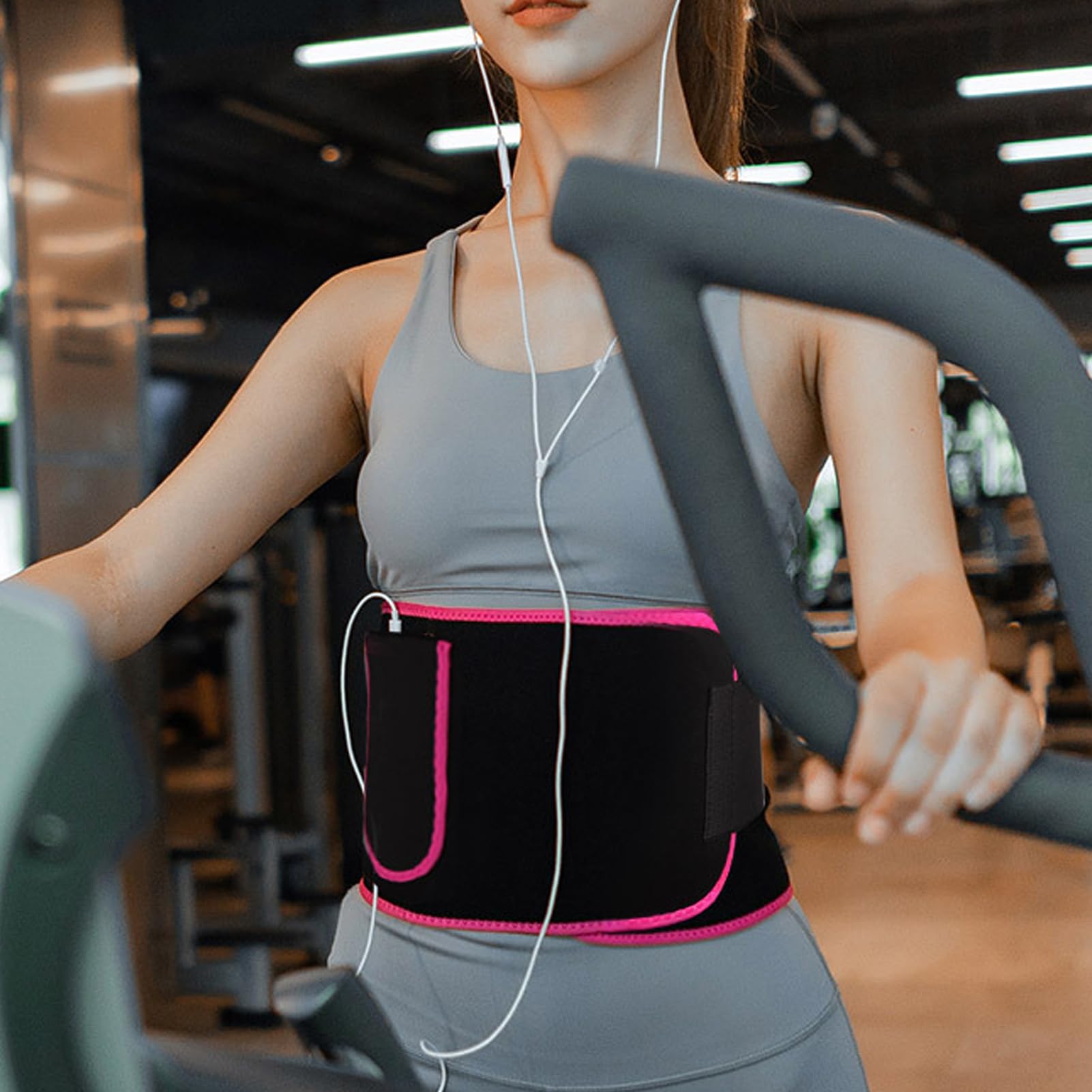 Pas wyszczuplający brzuch do utraty wagi, opaska na brzuch | Oddychający neoprenowy pas wyszczuplający męski odchudzający codzienne noszenie fitness taniec
