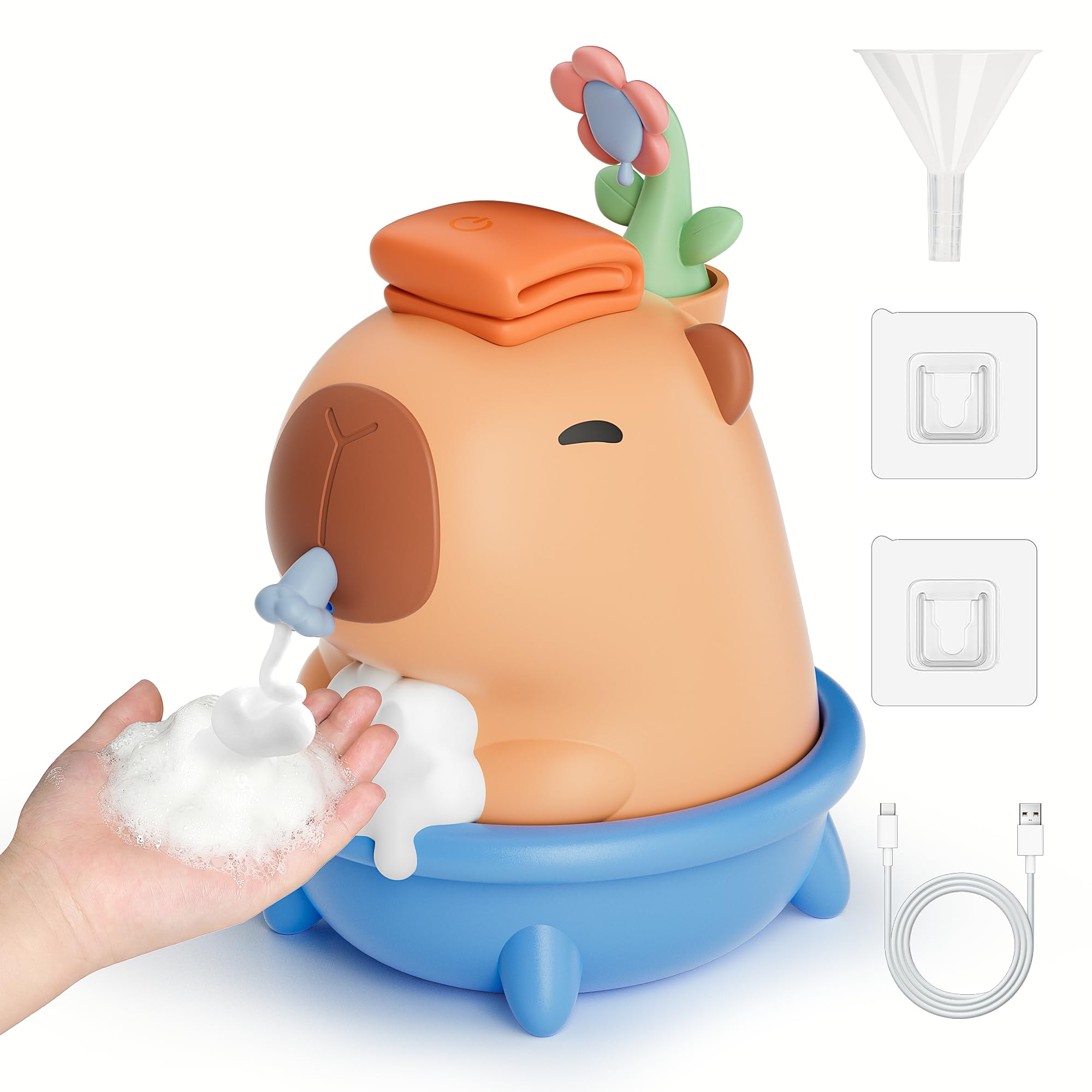 Capybara Automatic Foam Soap Dispenser, Touchless Sensor, 9.5oz/280ml