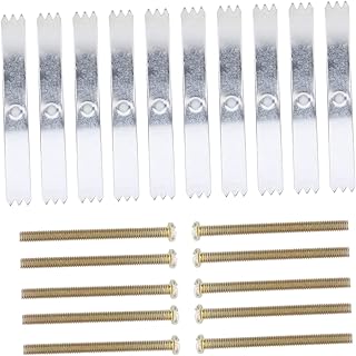 Housoutil Socket Cassette Socket Repair Tool 20pcs 86 Box Switch Fixer Wire Box Socket Box Galvanized Iron Socket Mount Repair Socket Repair Cassette