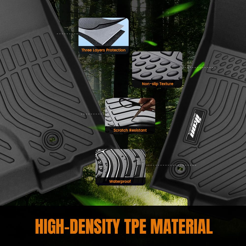 Alfombrillas Y Revestimientos De Goma Motor Trend Para Coche Suv Y Furgoneta