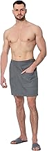 ZOLLNER Mens Sauna Kilt 100% Cotton One Size Grey
