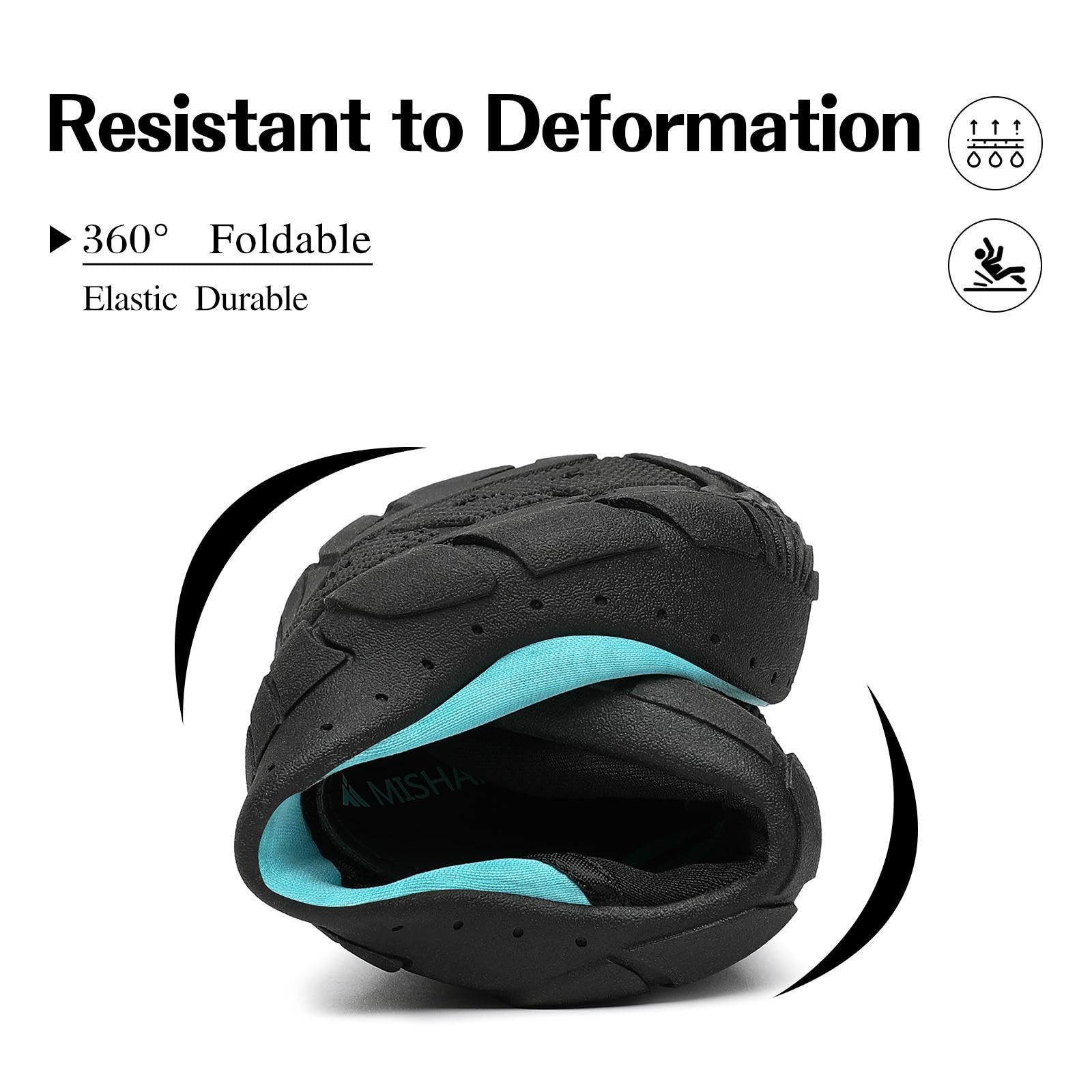 Mishansha Escarpines Secado Rápido Barefoot Zapatos Agua para Hombre Mujer Gr.36-46