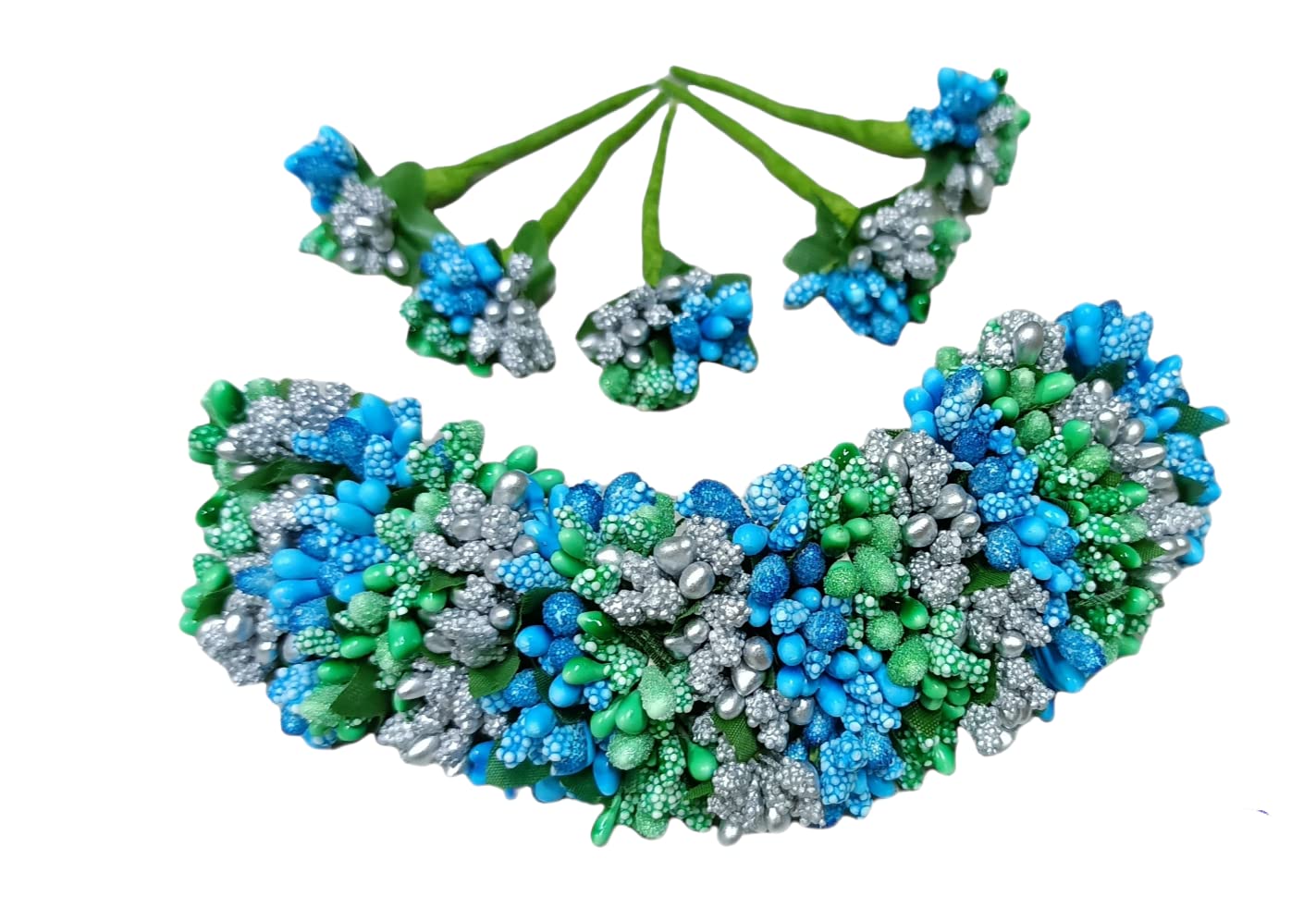 VJP Nanditha floral gajra1 veni pins 5