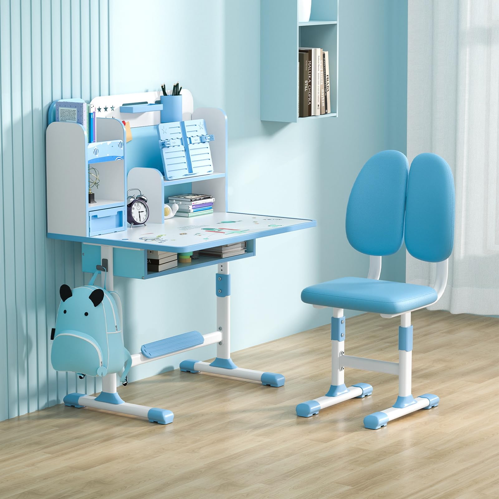 For Kids Target Desks And Chairs Costzon Kids Desk And Chair Set