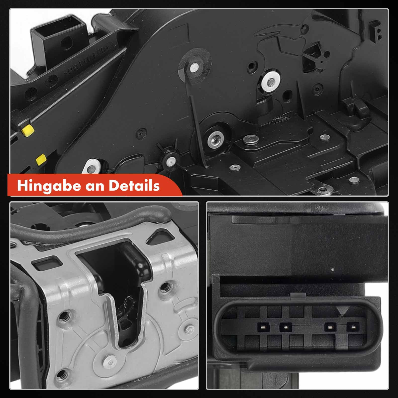 Frankberg Serratura porta serratura auto Anteriore sinistro Compatibile con Classe A W177 Classe A Berlina V177 CLA C118 CLA Shooting Brake X118 Replace# A0997203302