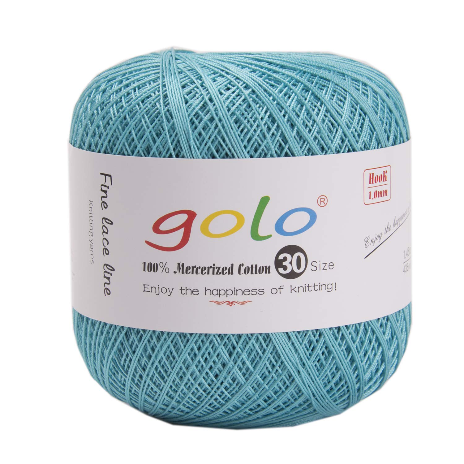 golo Crochet Thread Size 30 Yarn for Hand Knitting Tatting Yarn 772