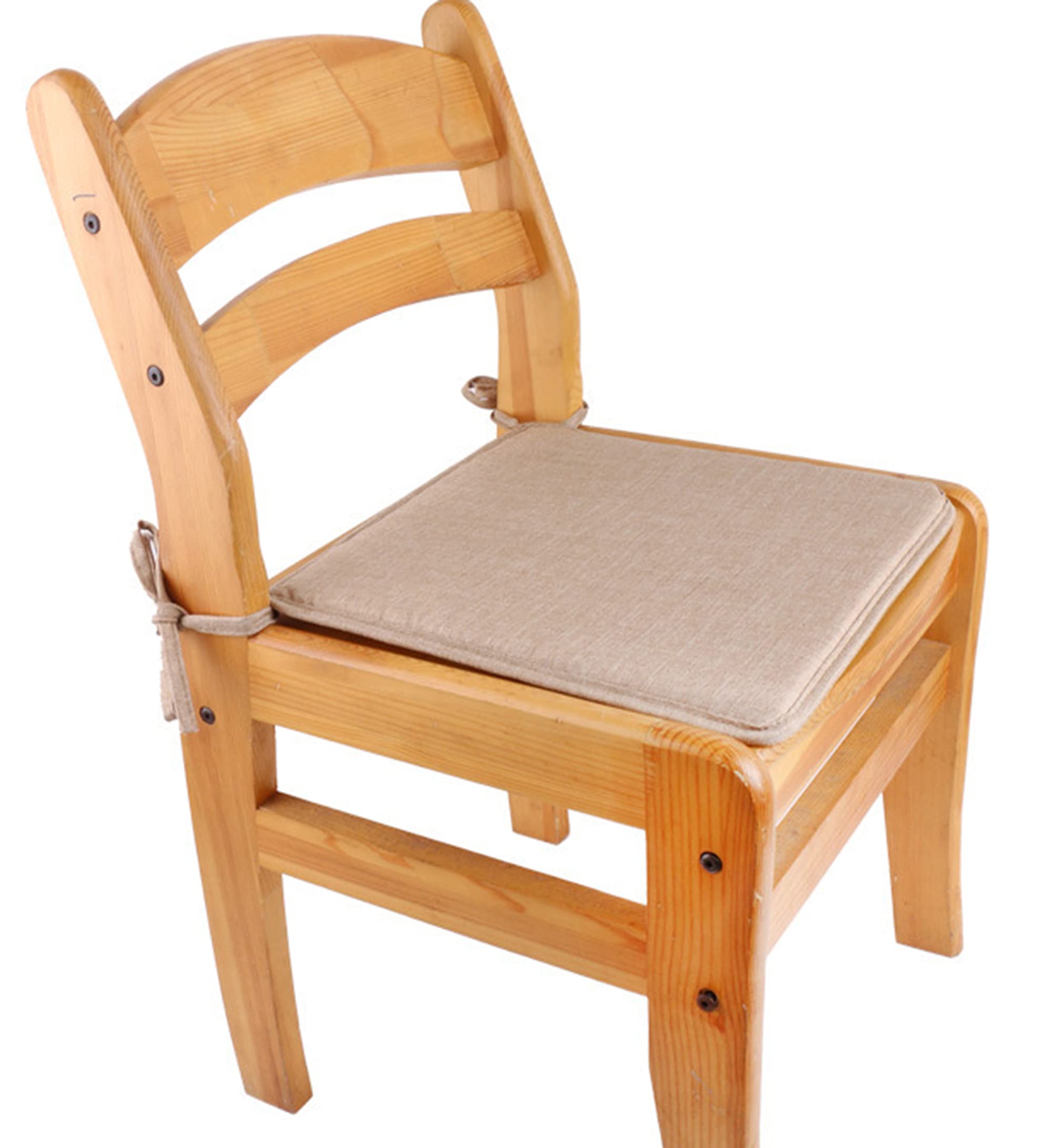 Cojín Para Silla De Patio Con Respaldo Alto, Interior Y Exterior, Con Lazos, Cojín Para Silla De Patio Con Respaldo Alto Interior Y Exterior Con Lazos Cojin Para Silla De Exterior Rojo
