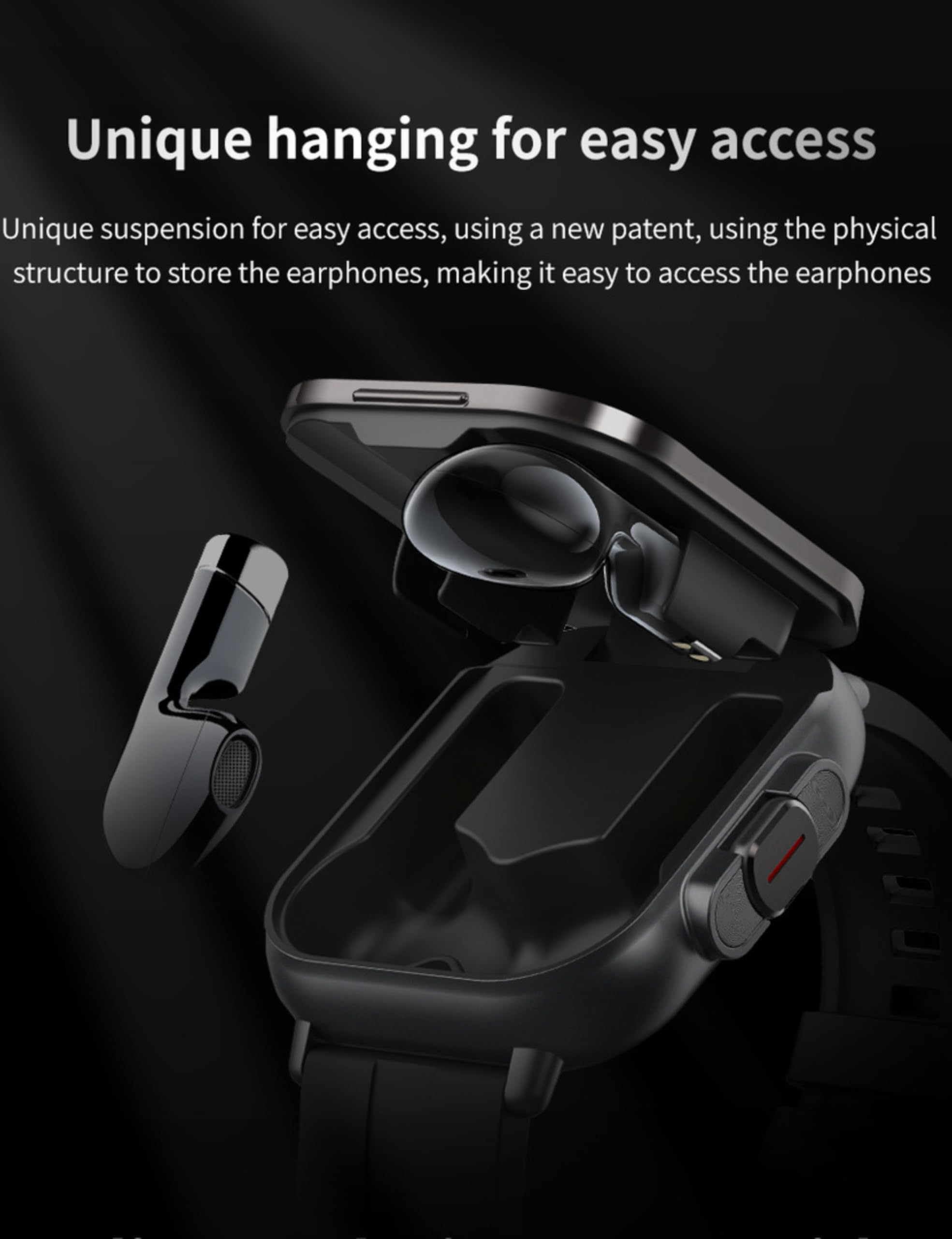Reloj Inteligente 2 en 1 con Auriculares Inalámbricos, Pantalla de 2.01 Pulgadas, Compatible con iOS y Android, Diseño Innovador, Color Plateado