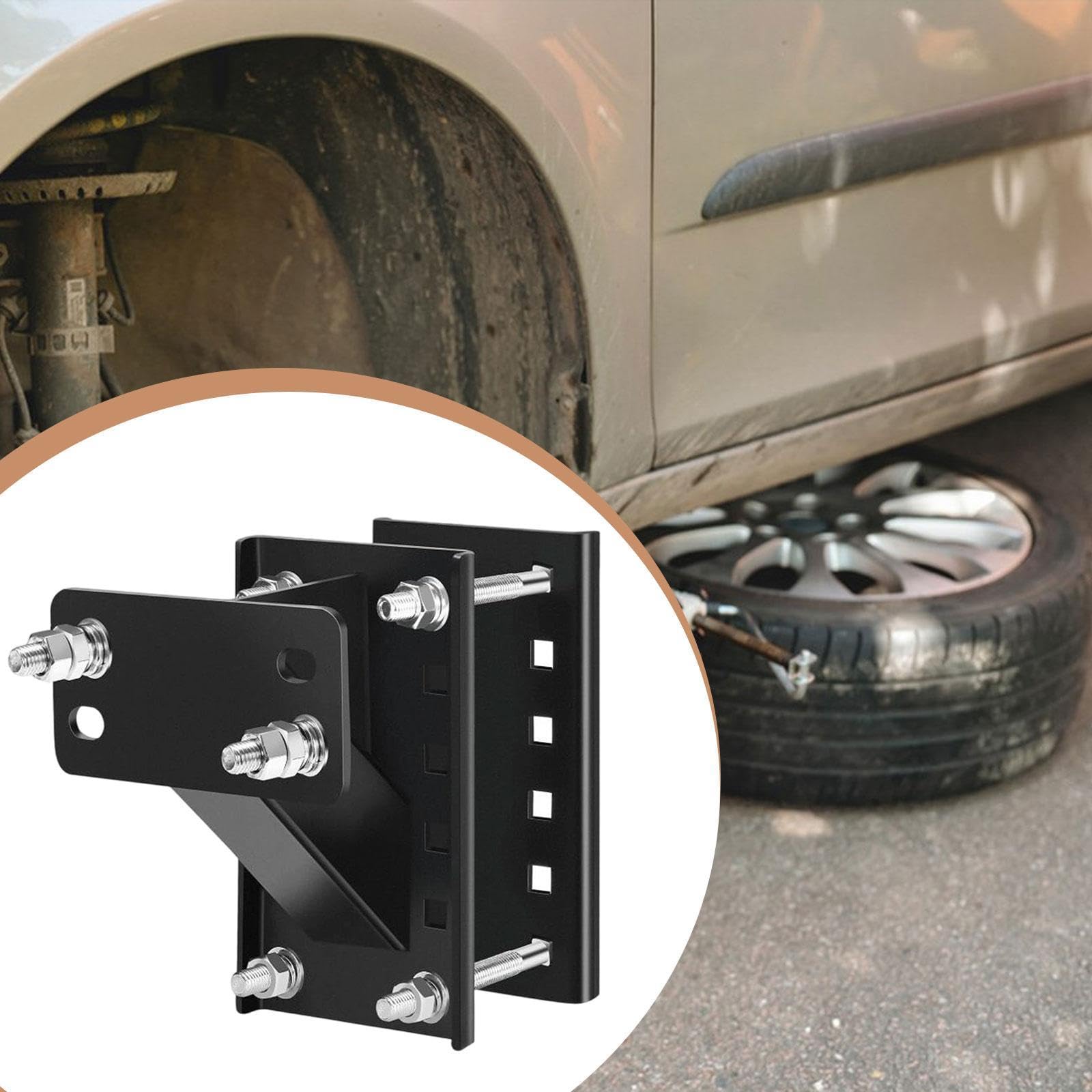 predolo llantas de repuesto genérico, soporte resistente para llantas de repuesto, para patrones de pernos de 4", 4.5", 4.75", 5" y