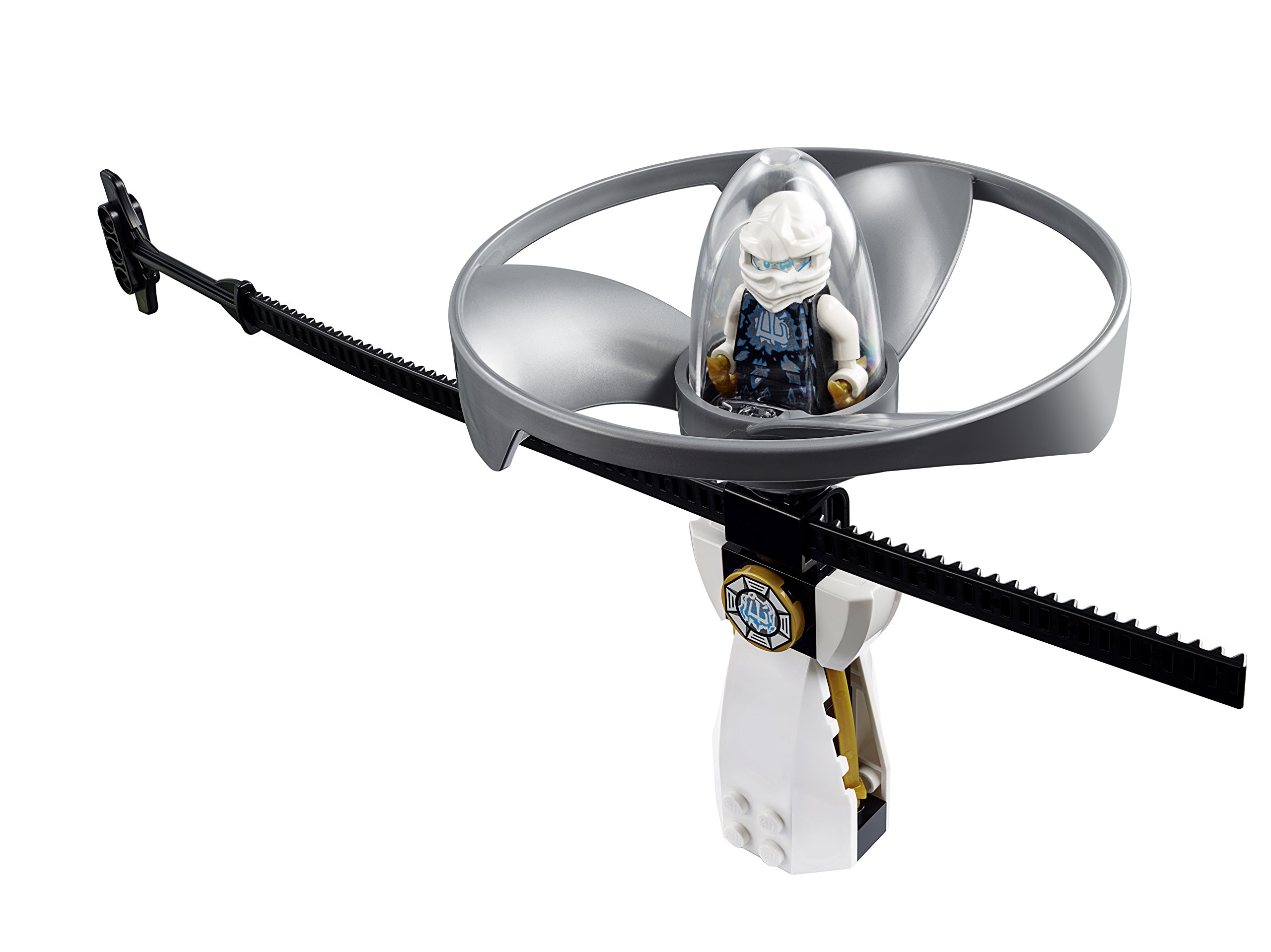 Spinners Airjitzu LEGO Ninjago Airjitzu Zane Flyer 70742 Building Kit