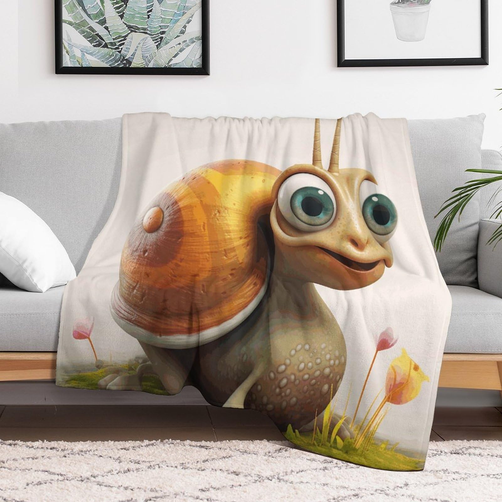 Couverture en micro polaire pour des soirées canapé cocooning