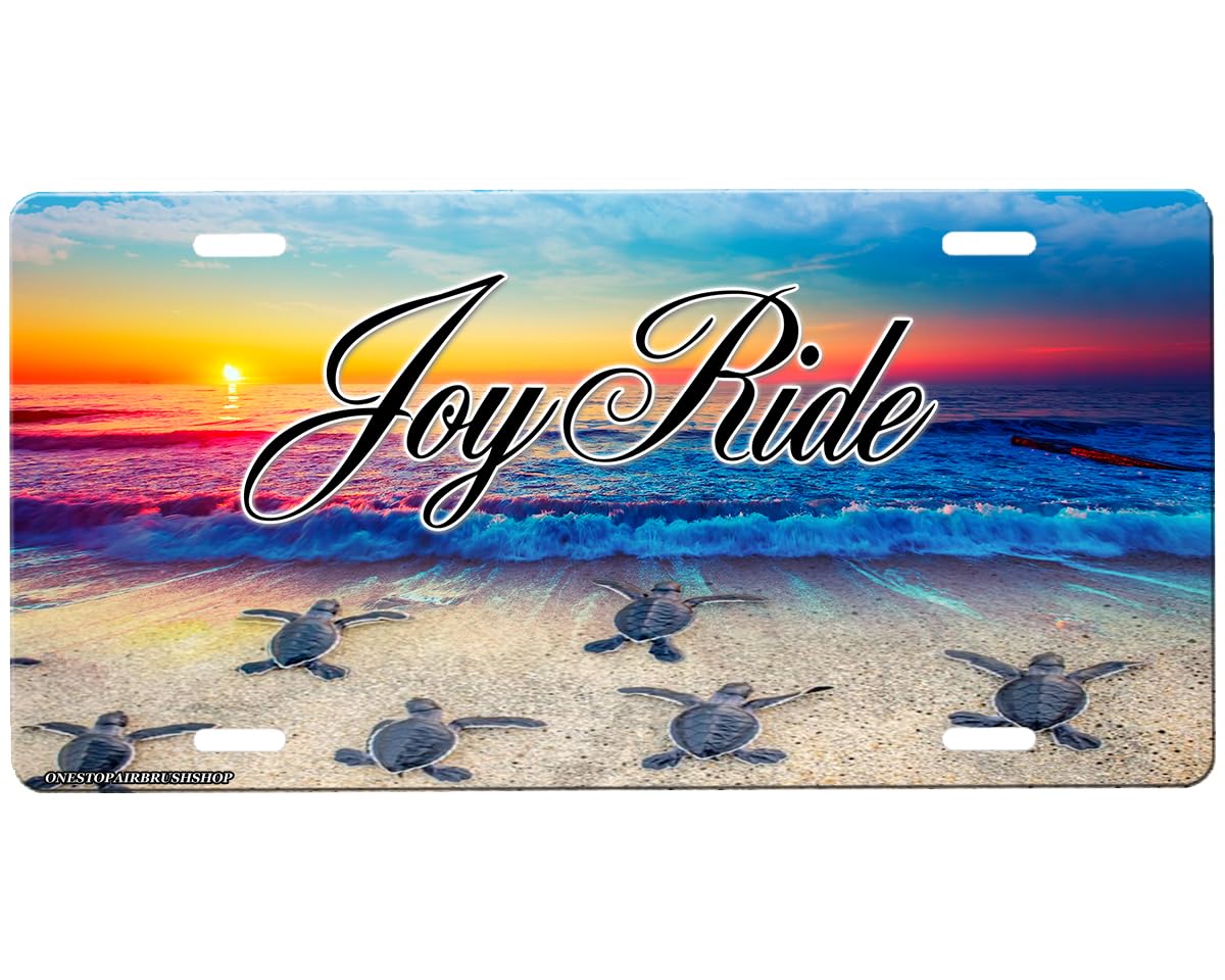 Baby Sea Personalized Front Novelty Car Tag Sign