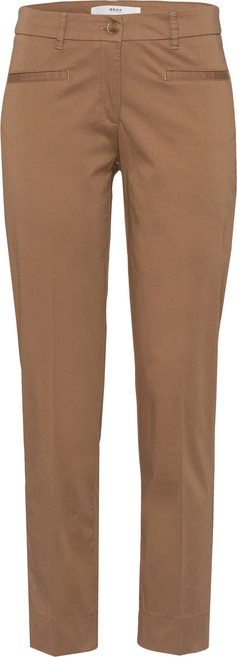 BRAX 7/8 Damen Jeans Hose Maron 7/8 Popeline Stretch Camel