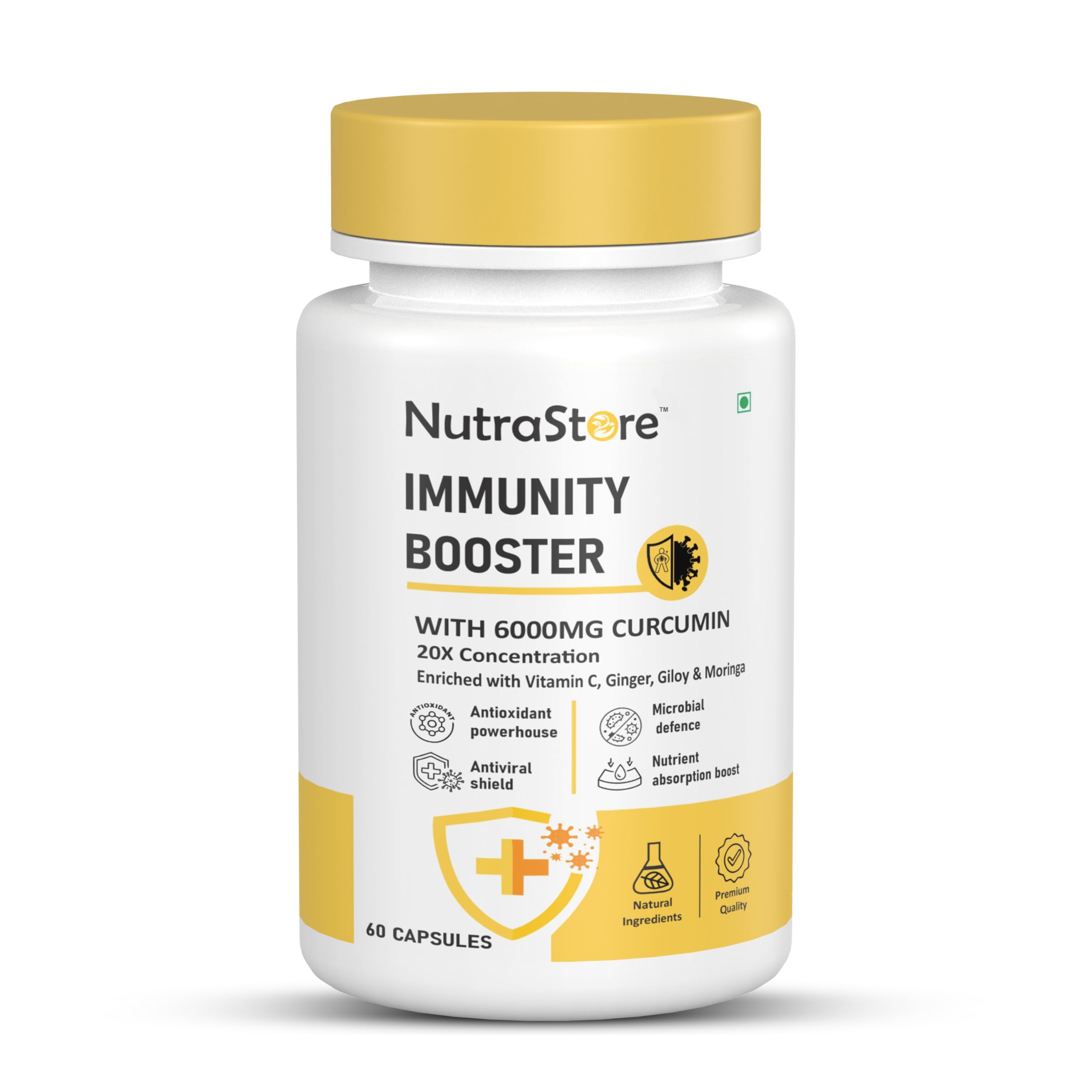 Nutrastore Immunity Booster Tablets, Enhances Energy, Stamina & Immunity for Men and Women (60 Capsule Pack) (B0CNSZ322B) Amazon Price History, Amazon Price Tracker