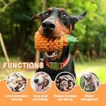 Jouets pour Chiens Grands, Jouets à Mâcher en Ananas pour Chiens Aggressifs, Jouets Indestructibles pour Chiens Aggressifs
