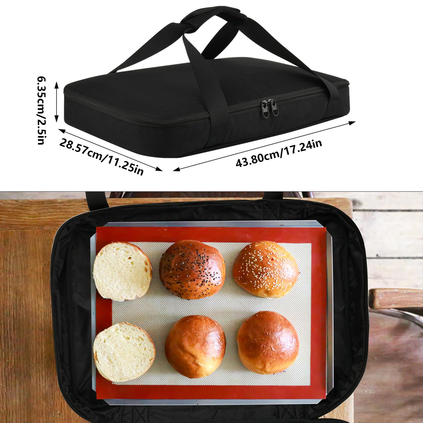 Borsa termica per la consegna della pizza,Borse isotermiche per il trasportatore di pizza,Borsa per il trasporto di cibo - Borsa per la consegna di cibo isolata, Borsa per la consegna