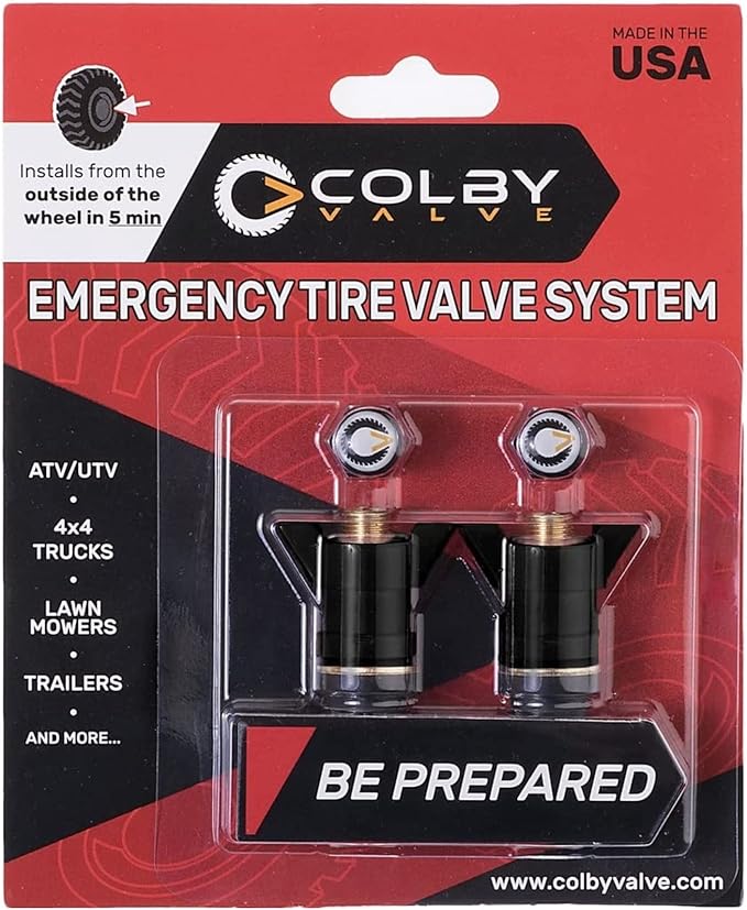 Colby Valve Emergency Valve Stem Replacement Kit Black No