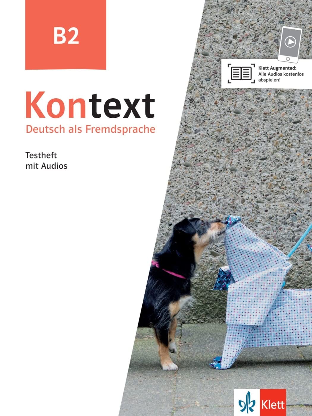 Kontext in 3 Banden: Testheft B2 mit Audios