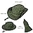 Rosoz Sun Hats for Men Women Boonie Hat UPF 50+ Bucket Hat Wide Brim UV Protection Fishing Hiking Safari Outdoor Hats