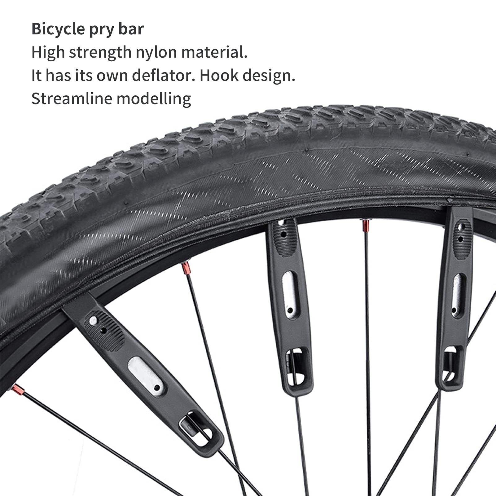 Jeu De 8 Leviers De Pneus De Vélo 5 étoiles Approuvé Par Les