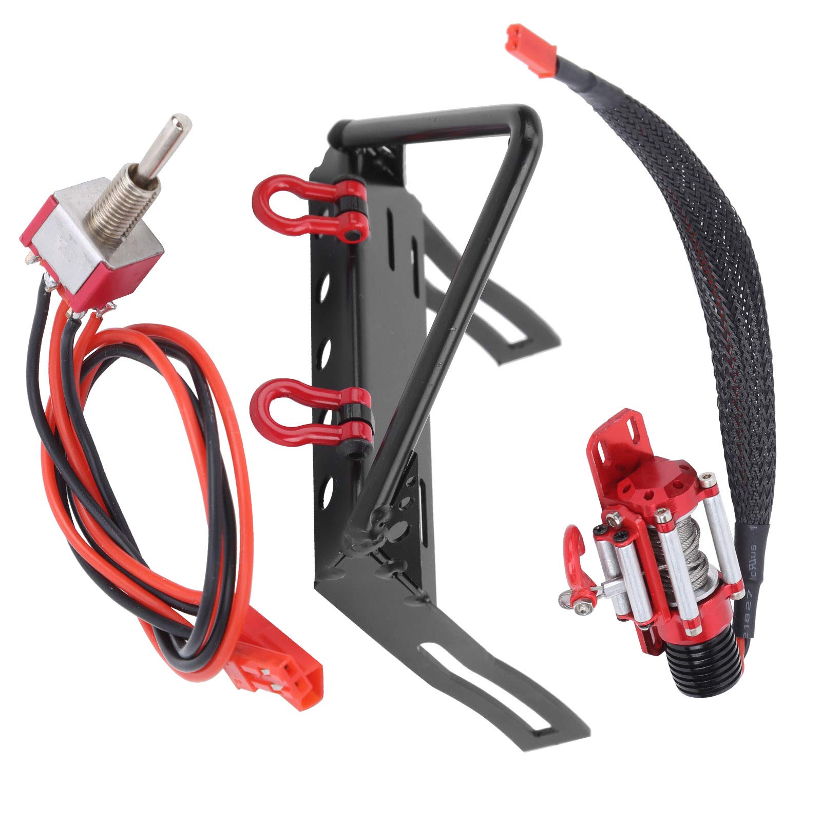 Buy Front Bumper Winch Set, Rock Crawler Bumper RC Front Bumper for